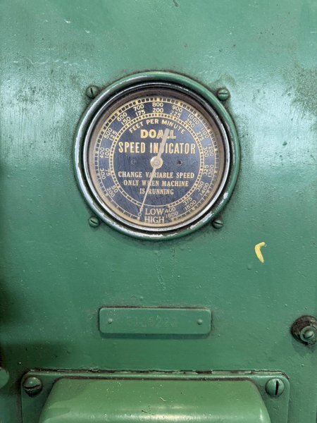 16" DOALL ML-16 VERTICAL BANDSAW. STOCK # 1118824