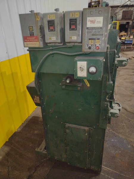5.2 CU FT WALKER PEENIMPAC MODEL #S-5.2 ROTARY BASKET SHOT BLAST MACHINE: STOCK 17426