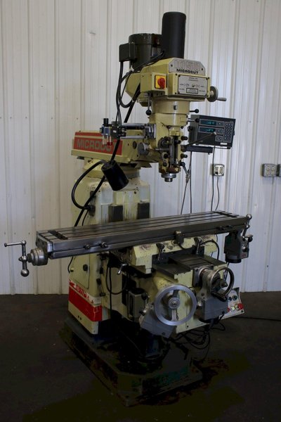 MICROCUT VERTICAL MILL:   STOCK #76447