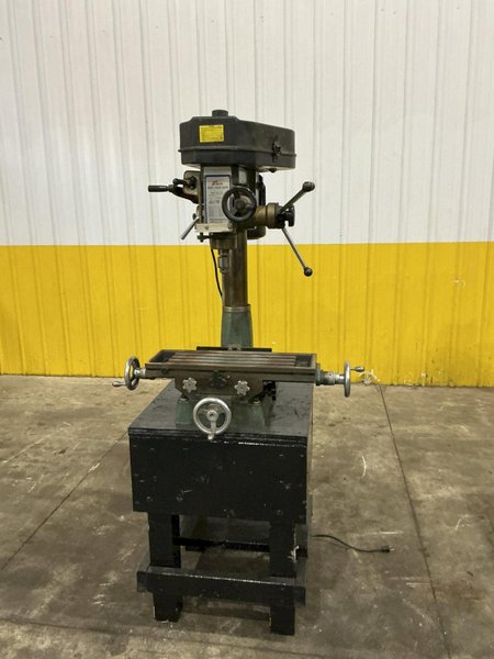 ENCO TABLE TOP SINGLE SPINDLE DRILL WITH TABLE VISE: YOBRO #26219