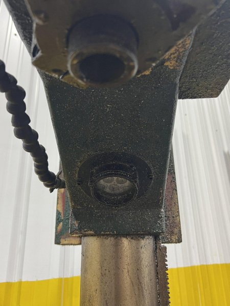 27" GRIZZLY MODEL #G0756 HEAVY DUTY DRILLING &amp; TAPPING SINGLE SPINDLE DRILL:: STOCK 16885