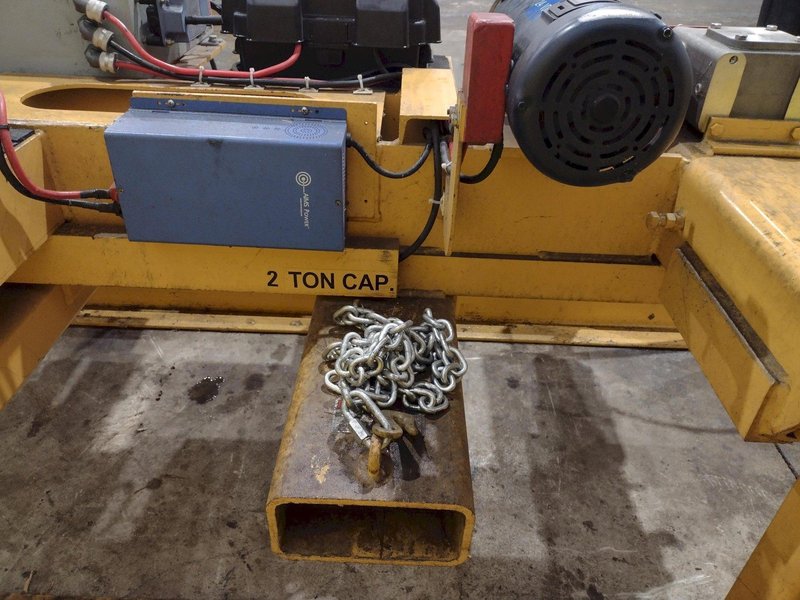 4,000 LBS X 16"-60" X 120" CALDWELL MODEL #60BMS-2-60 BATTERY POWERED REMOTE CONTROL SHEET LIFTER: YOBRO #24914