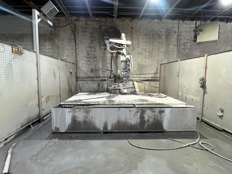 90″ x 144″ BACA Systems Robo SawJet RS201 Waterjet, 2018 – Laser Measuring &amp; Vacuum Lifter