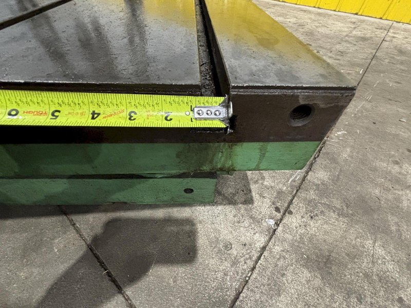 36" X 48" GIDDINGS &amp; LEWIS AIR LIFT ROTARY TABLE: STOCK #23588