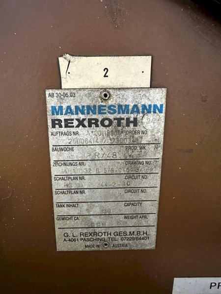 HERTWICH ENGINEERING MODEL #HE-300-30/A SWARF PUCK BRIQUETTER PRESS MACHINE: STOCK #23344