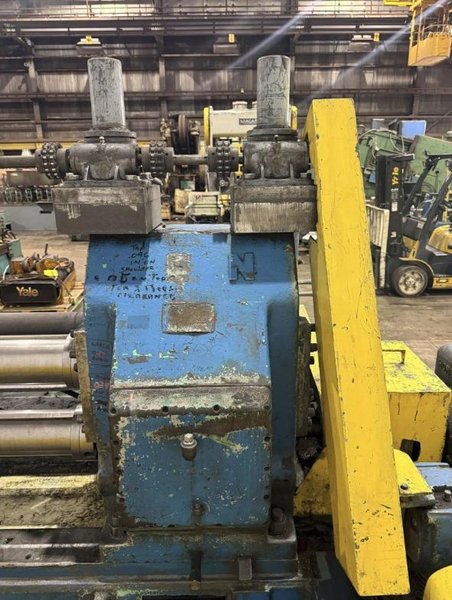 48" X 6" WEAN MOTORIZED SLITTER HEAD FOR SLITTING LINE. STOCK # 0435226