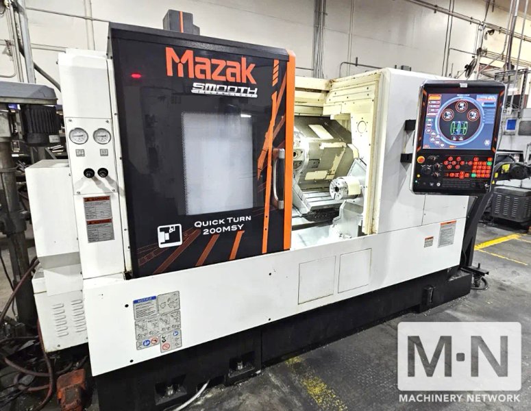 Mazak Quick Turn 200 MSY CNC Lathe, 2021