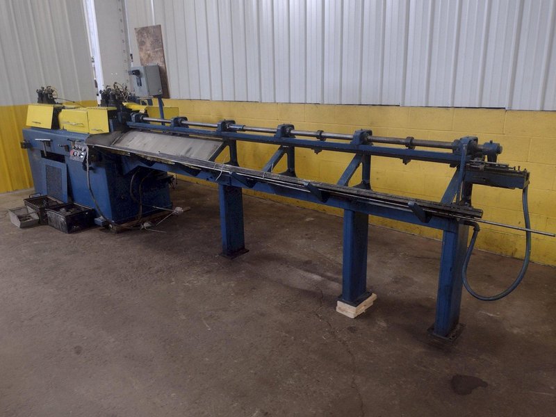 1/4" PATTERSON MODEL #1975 WIRE STRAIGHTENER &amp; CUTOFF MACHINE: STOCK #0318922