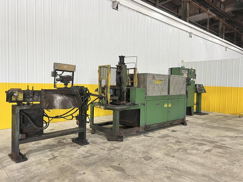 500 kw AMERICAN INDUCTION HEATING 2 COIL BILLIT HEATING SYSTEM, WITH FEEDER &amp; CONTROLS: STOCK #20810: STOCK #20813