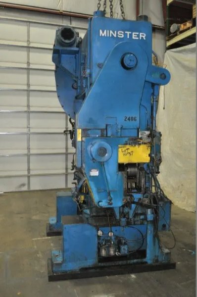 MINSTER 100 TON SSDC PRESS, STOCK# 13612J