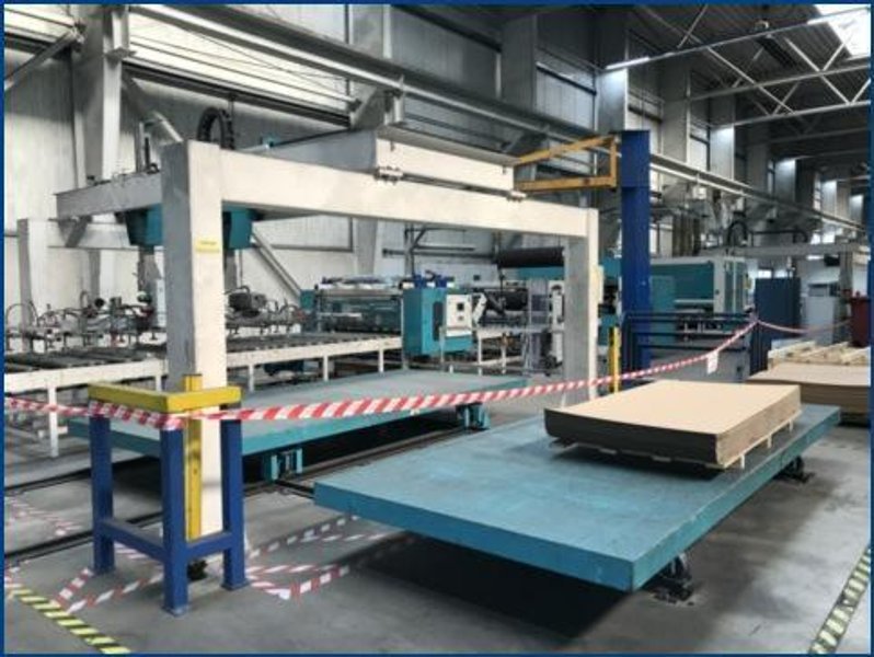 KBM SHEET TO SHEET GRINDING &amp; BRUSHING/SANITIZING LINE