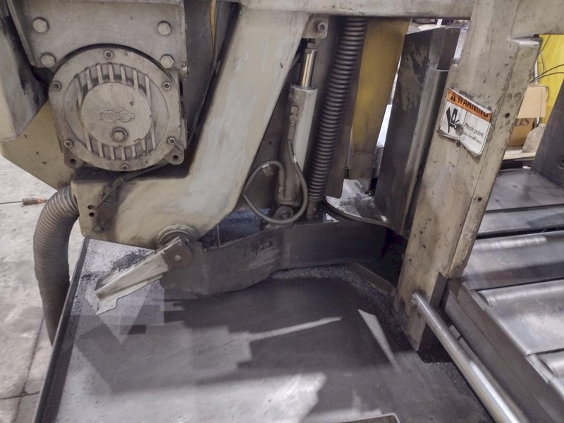 16" X 20" HYD MECH MODEL #S-23A SWIVEL MITRE HORIZONTAL AUTOMATIC BANDSAW: YOBRO #23905