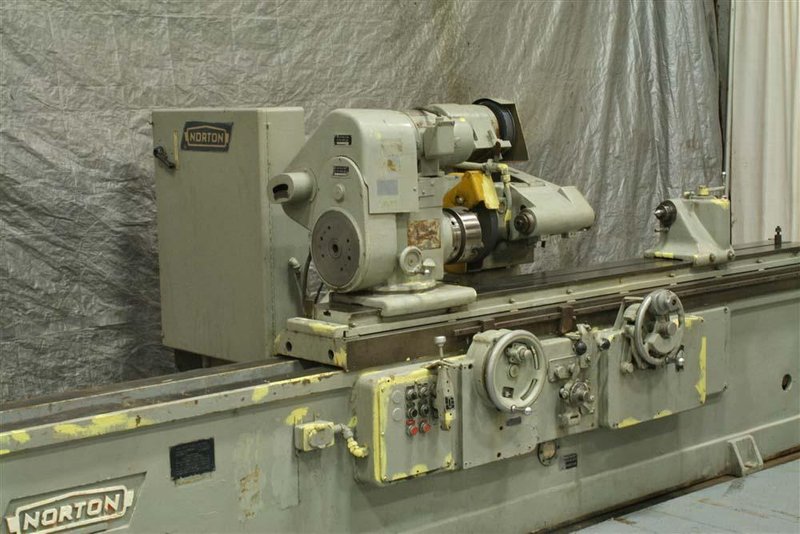 14' X 72' NORTON UNIVERSAL GRINDER W/DROP DOWN I.D.: STOCK #56800