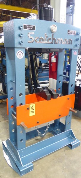 66 Ton Scotchman H-Frame Hydraulic Press PressPro 66, Elect., 15" Stroke, 29" B.H., New