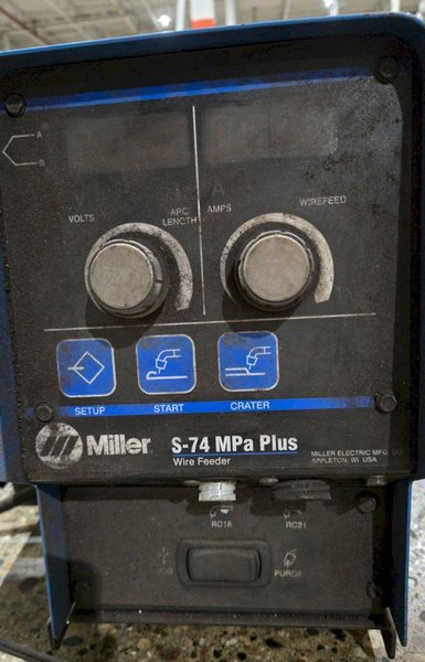 MILLER S-74 MPA PLUS WIRE FEEDER USED
