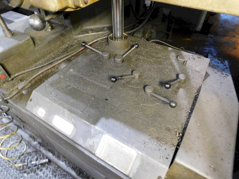 3.5" SHIBAURA/TOSHIBA #BFT-9 TABLE TYPE HORIZONTAL BORING MILL: STOCK #11278