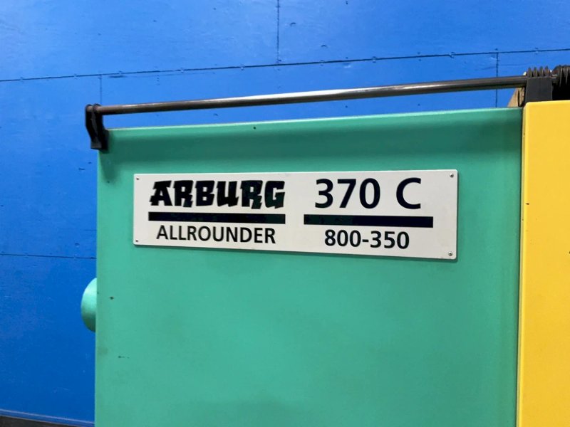 Arburg Inc  Injection Molder - 370 C 800 - 500