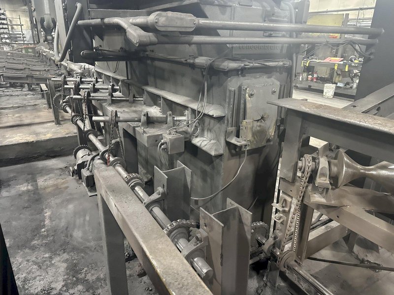 6" X (2) 15 HP WHEEL WHEELABRATOR "SKEW ROLL PIPE &amp; BAR" SHOT BLAST BLASTER SYSTEM: STOCK #20002