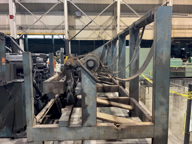 1000 TON (7") AMD MODEL #1000-3030 HYDRAULIC BILLET BAR SHEAR: STOCK #10000