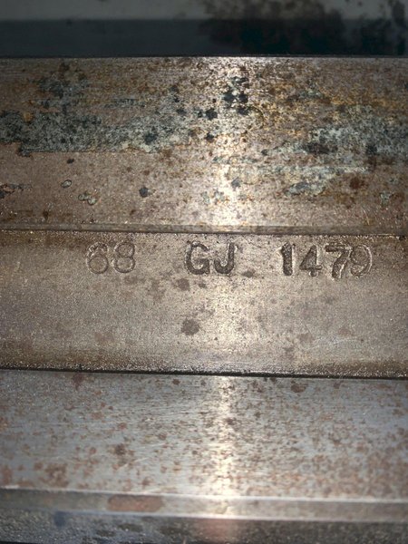 17" X 54" SOUTH-BEND ENGINE LATHE. STOCK # 0151124