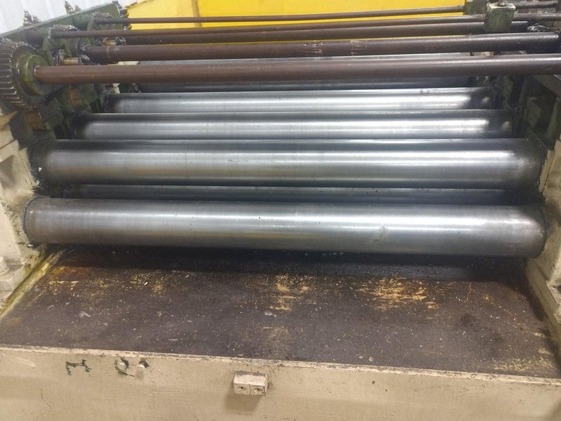 30" X .078" LITTELL MODEL #432-7PD 7 ROLL CONTINOUS STRIP STRAIGHTENER: STOCK #14129