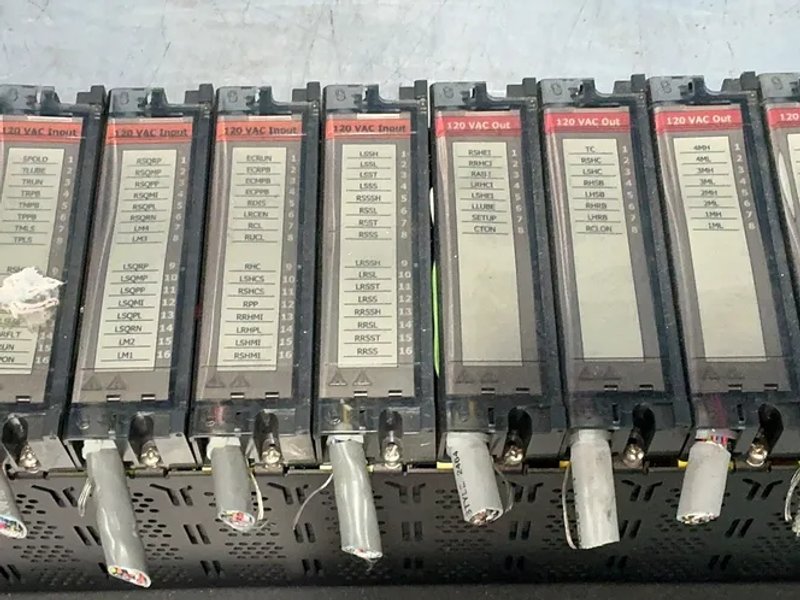 Honeywell 12-slot I/o Rack W/modules - 900r12-0101