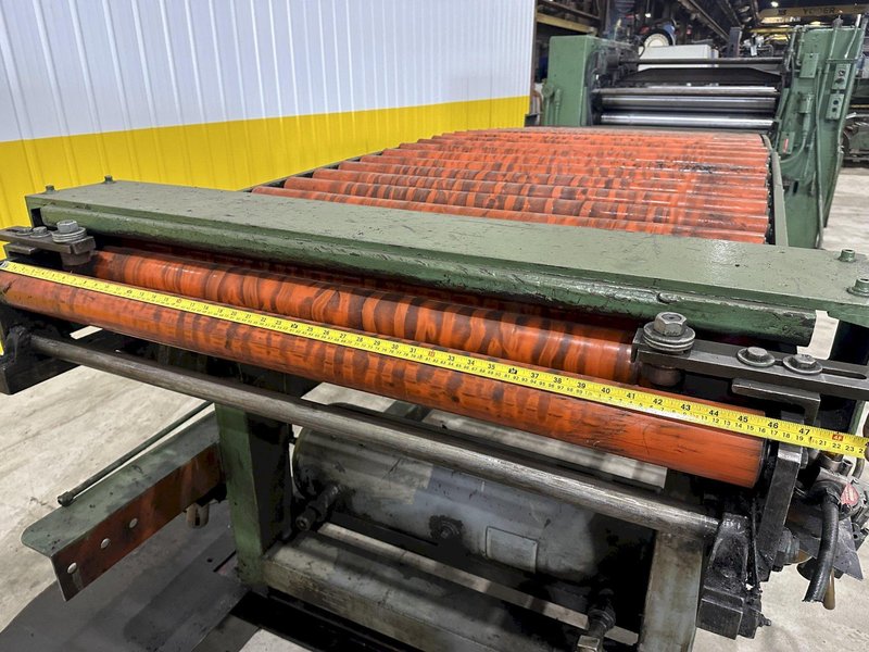36" DAHLSTROM MODEL #16AHT CUT TO LENGTH LINE HUMP TABLE: STOCK 19767