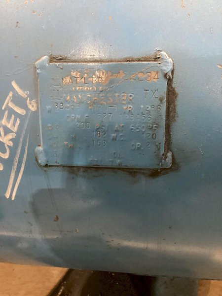 SPEEDAIRE 5Z405C Air Compressor w/ Unknown Tank USED AS-IS