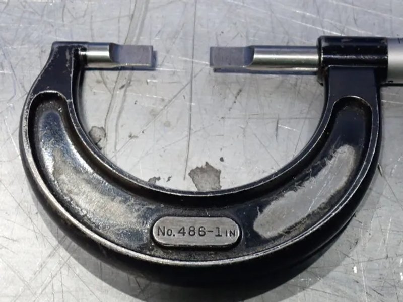 Starrett  1-6" Case Of Outside Micrometers  - 486