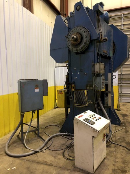 125 TON FEDERAL MODEL S2-125-48-30 STRAIGHT SIDE SSDC STAMPING PRESS, 6" STROKE: STOCK 16276