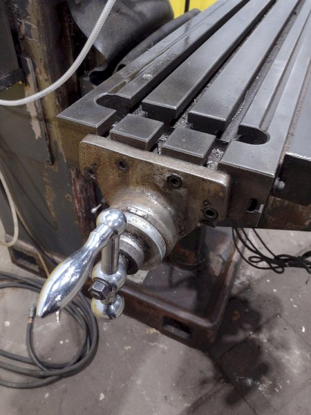 5 HP KENT MODEL #KTM-5VK RAM TYPE  KNEE MILL, 1992: STOCK #19923