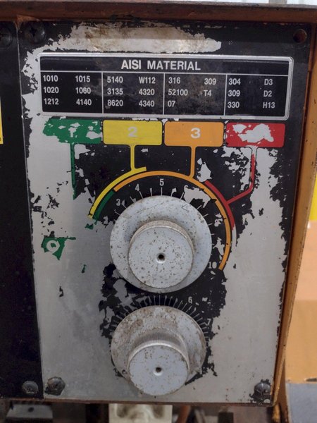 12" x 12" KALAMAZOO MODEL #KC12AX AUTOMATIC HORIZONTAL BANDSAW: STOCK #18791
