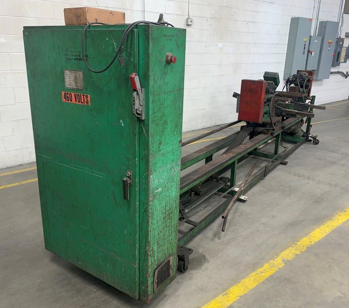 2" X 10' LEMONT MODEL 54557M DOUBLE END TUBE DE-DIMPLER: STOCK #11894