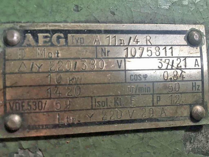 240 TON Extrusion Press, Herlan