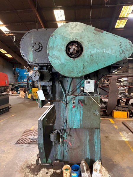100 TON X 10' WYSONG MODEL #100-8 MECHANICAL PRESS BRAKE: YOBRO #26143