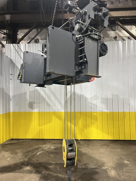 17.5 TON (2014) KONE-CRANES MODEL #CXT60410160P75GGN0S SINGLE GIRDER OVERHEAD CRANE HOIST &amp; TROLLEY: STOCK #18634
