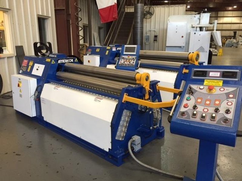 New 3.15" x 5 ft, Americor Plate Bending Roll, Model 3RSP 80/5