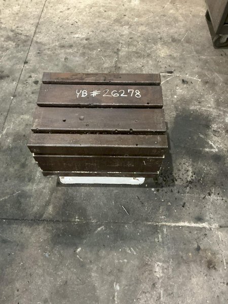 24" x 18" x 18" CARLTON T-SLOTTED UNIVERSAL ADJUSTABLE DRILL BOX TABLE: YOBRO #26278