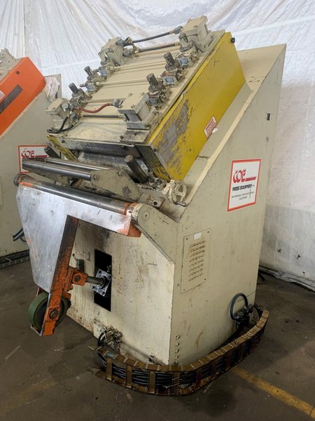 24" X .250" COE CPPS-PO-400-24 POWERED STRAIGHTENER. STOCK # 0208723