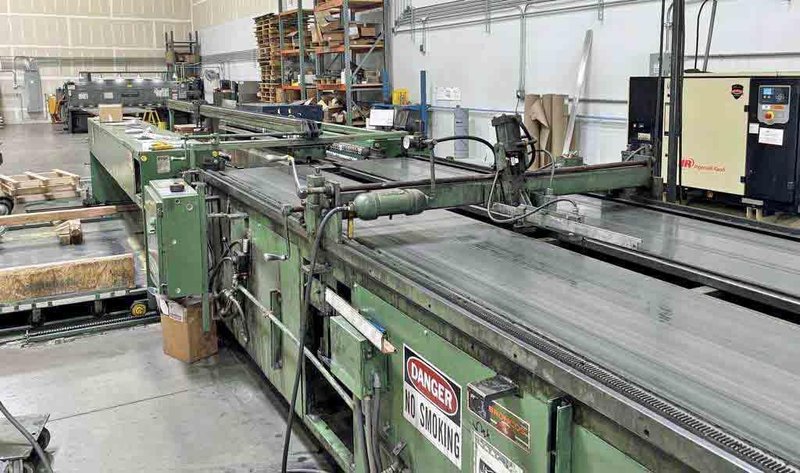 60" x 0.139" x 20,000# Rowe/Voss Cut To Length Line