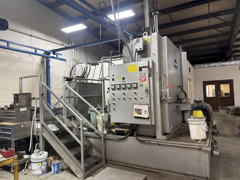 42" X 48" RG HANSEN STANLESS STEEL ROTARY TABLE PARTS WASHER, NEW IN 2019: YOBRO #26379