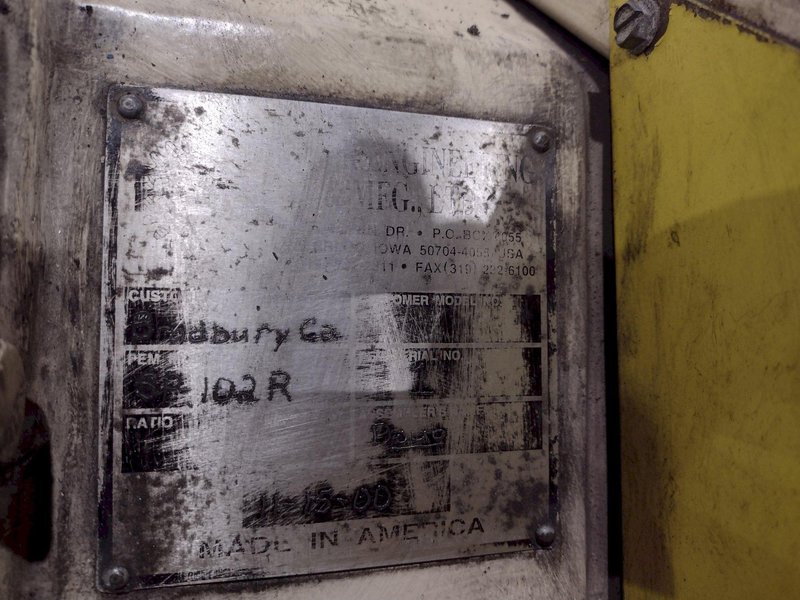 52" x .030" BRADBURY 5 HI 17 ROLL PRECISION LEVELER: STOCK 22669
