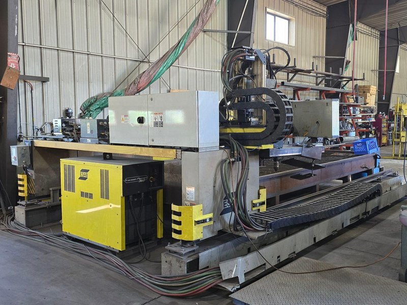 8′ x 18′ ESAB Combirex DX 3000 CNC Plasma System, 2012 – 360 Amp Precision Plasmarc 360
