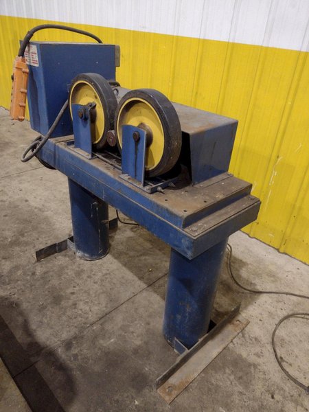 6,000 LB PANDJIRIS MODEL PIPER 3 TANK TURNING ROLLS, DRIVE &amp; IDLERS, 110V : YOBRO 24750