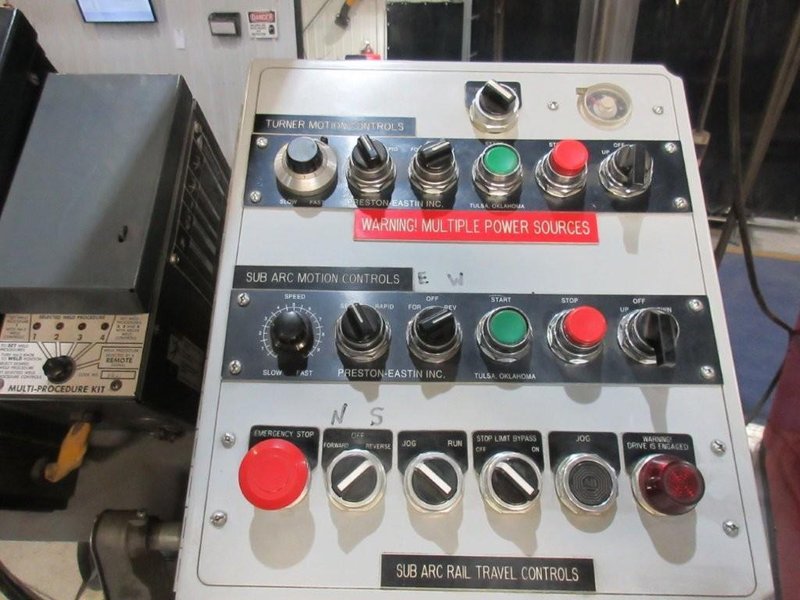 Sub Arc Welding System with Pipe Positioner