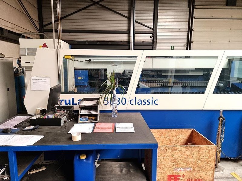 Trumpf - TruLaser 3000 x 1500 mm 5000 Watt