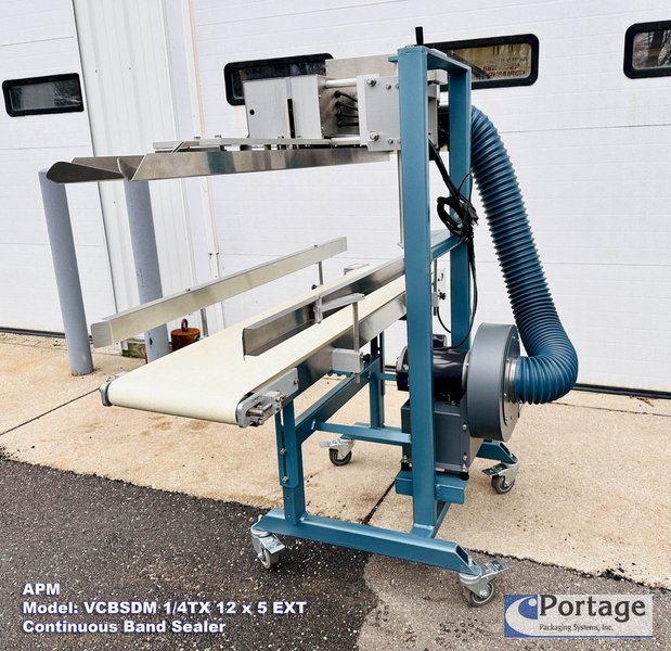 APM VCBSDM-1/4TX 12 x 5EXT  ||  Continuous Horizontal Band Sealer