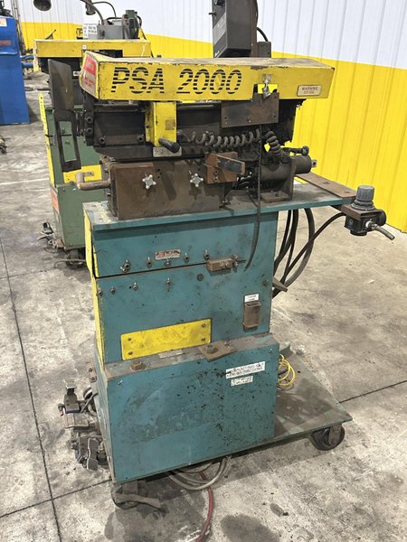 10" GUILD MODEL #PSA-2000 SHEAR END COIL STRIP WELDER: STOCK #22608