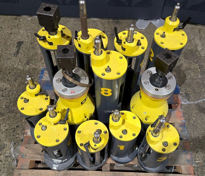 HEXAGON FIVE U-NIQUE 12 PIECE FIXTURING SYSTEM FOR SHEET METAL PARTS USED