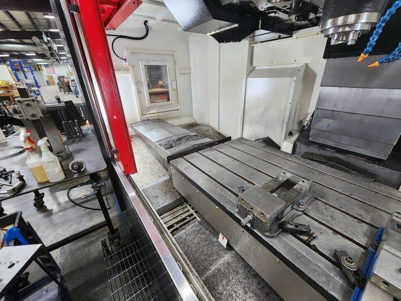 Smart SM2082-50 VMC, 2024 – 6K RPM Gear Driven Spindle, Box Ways, TSC, Chip Conveyor